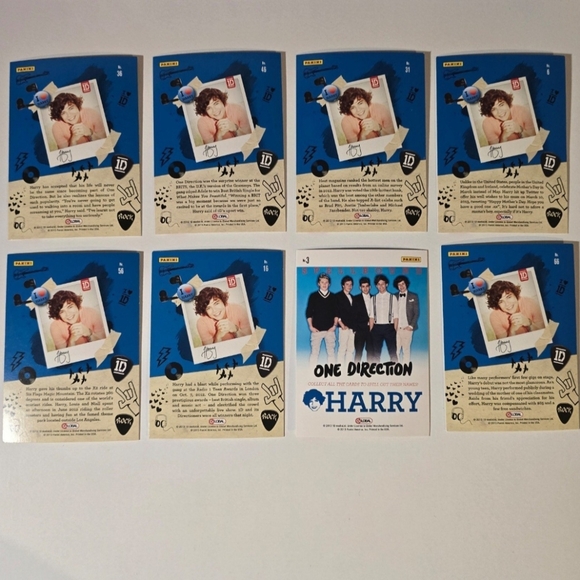 One Direction Harry Styles Card Set - Picture 2 of 2